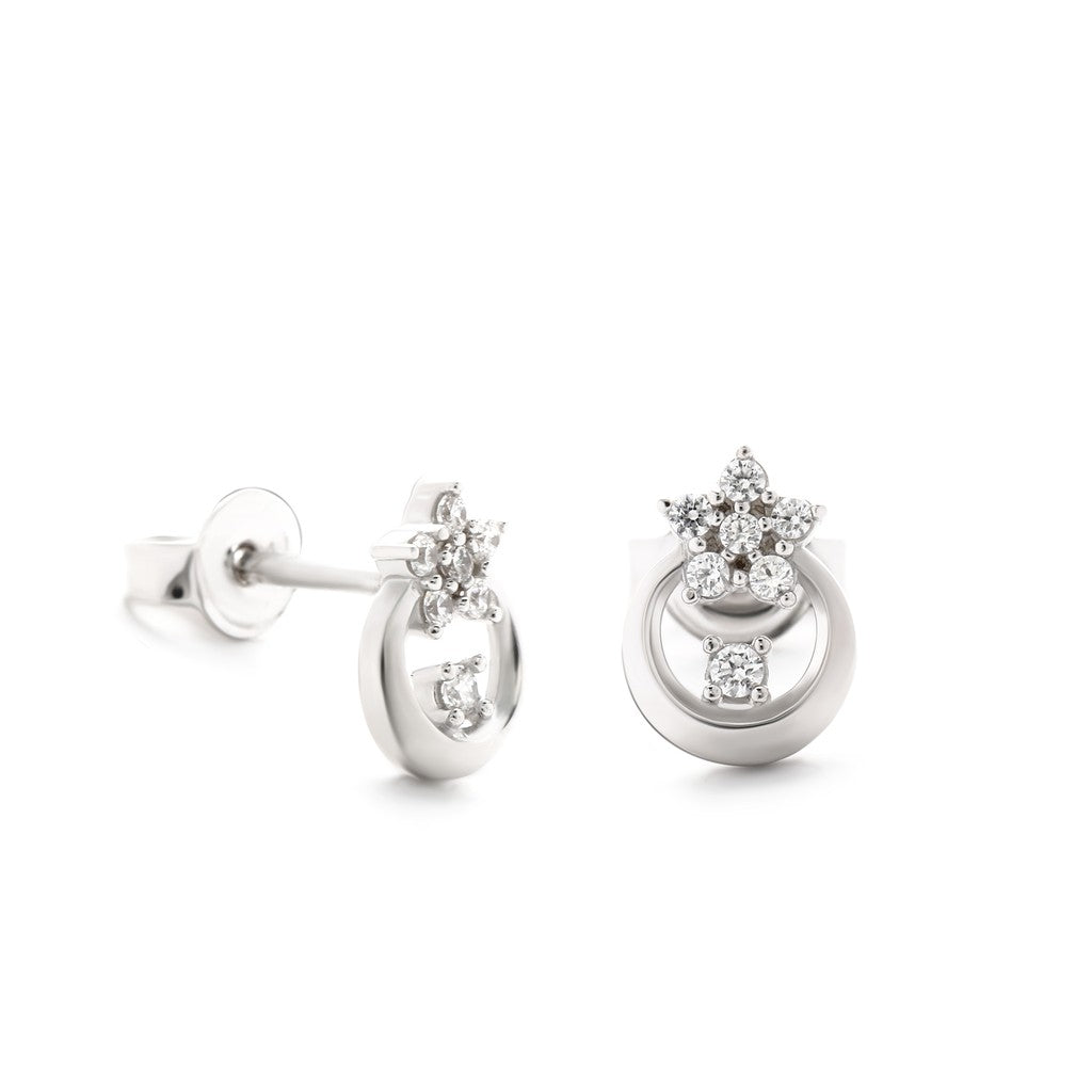 Aurora Anting Emas 18K - Natura 01