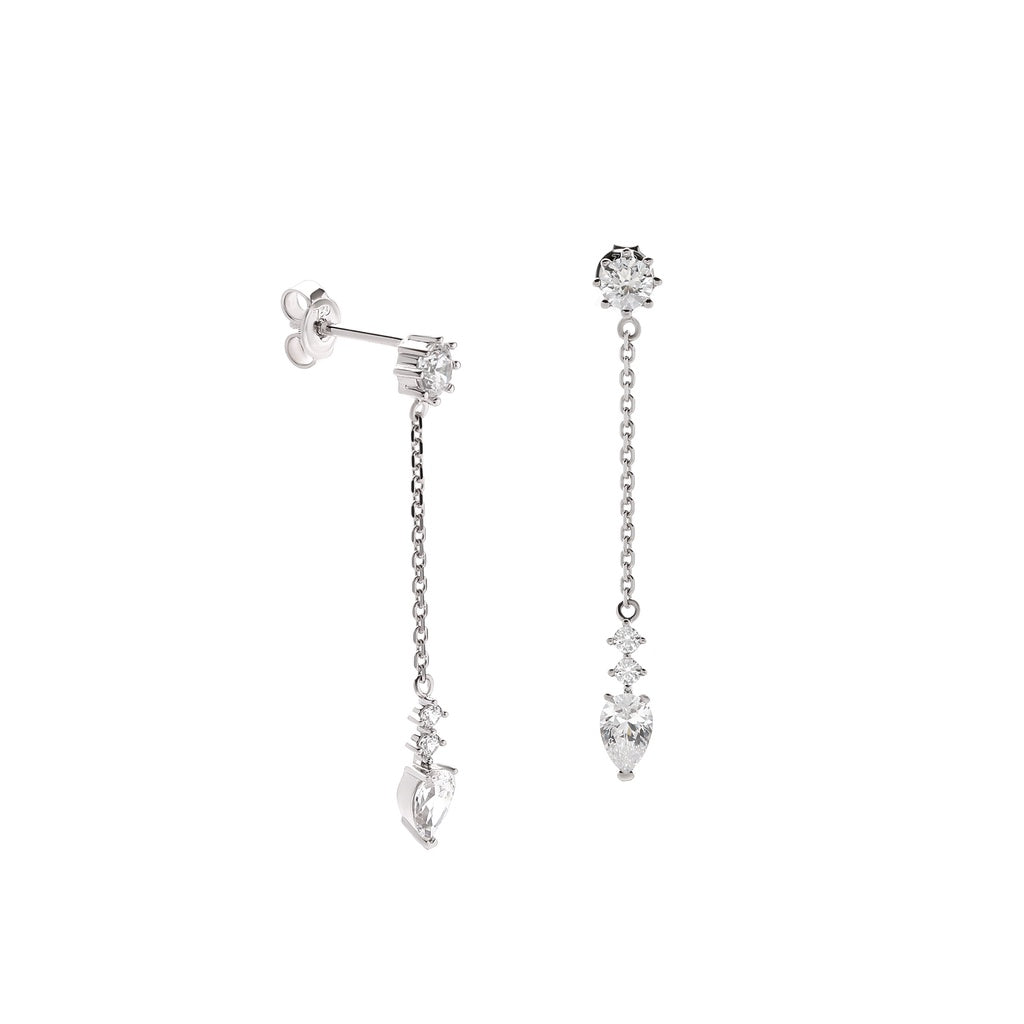 Aurora Anting Emas 18K - Fiorenza 1A