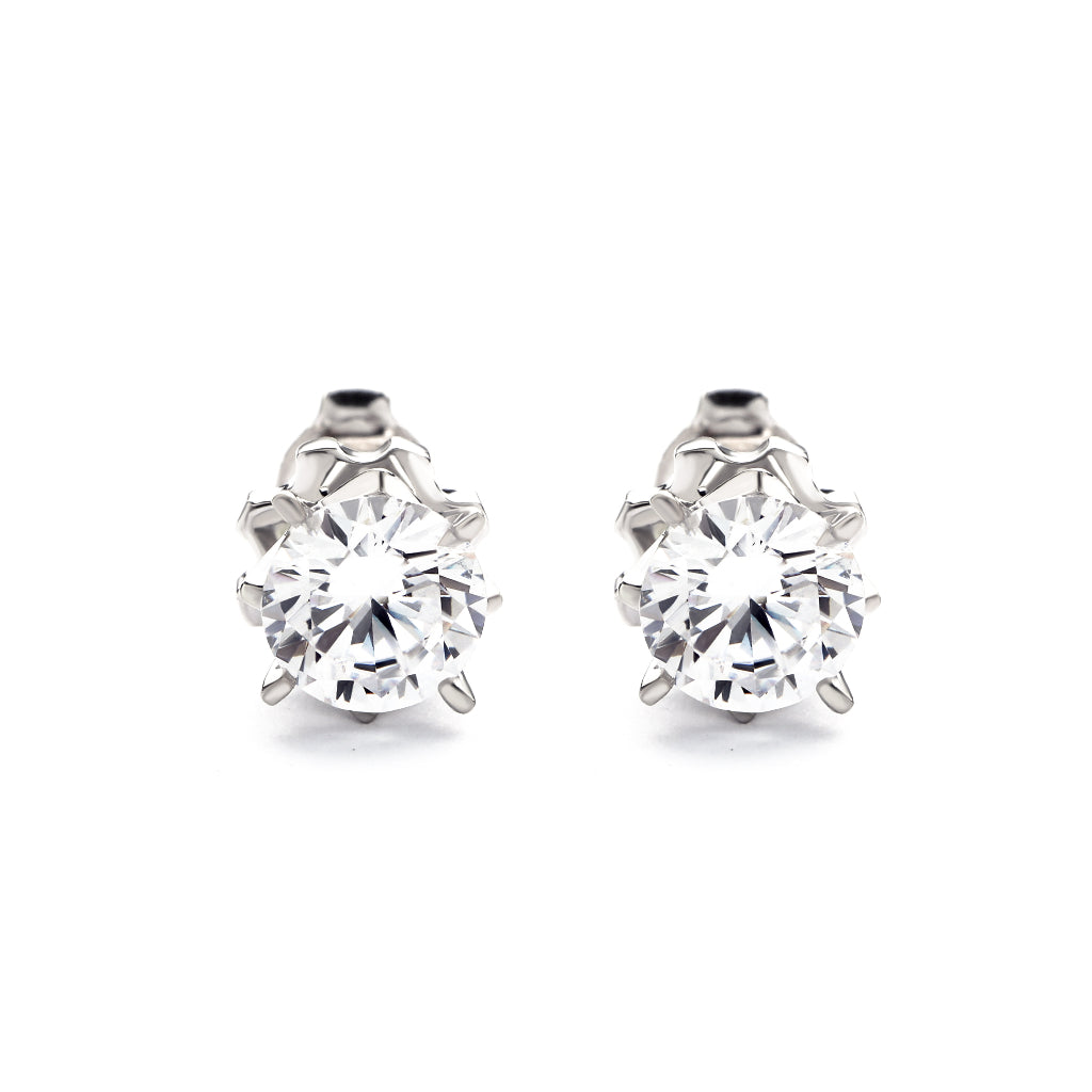 Aurora Anting Emas 18K - Elegance 002