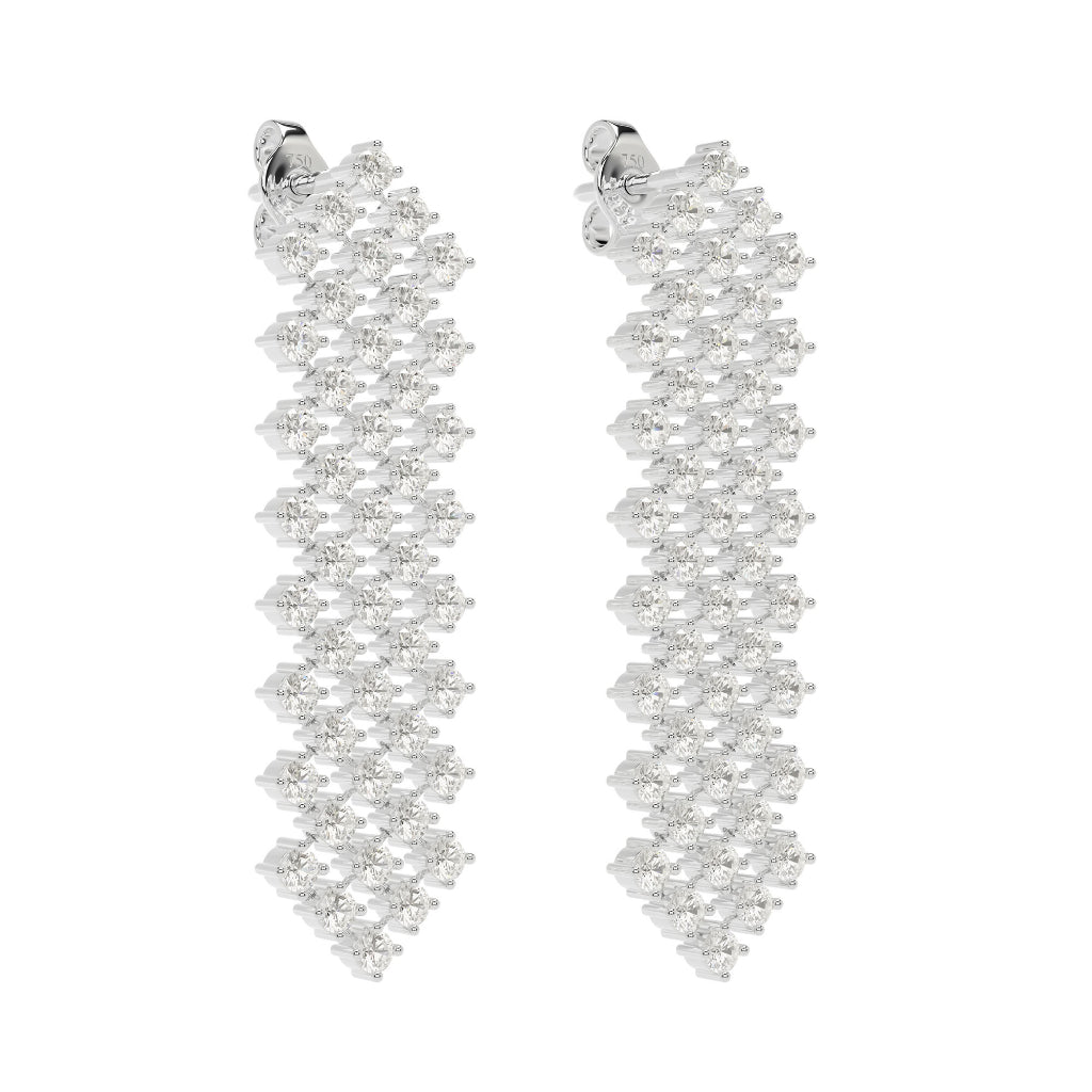 Aurora Anting Emas 18K - Elegance 001