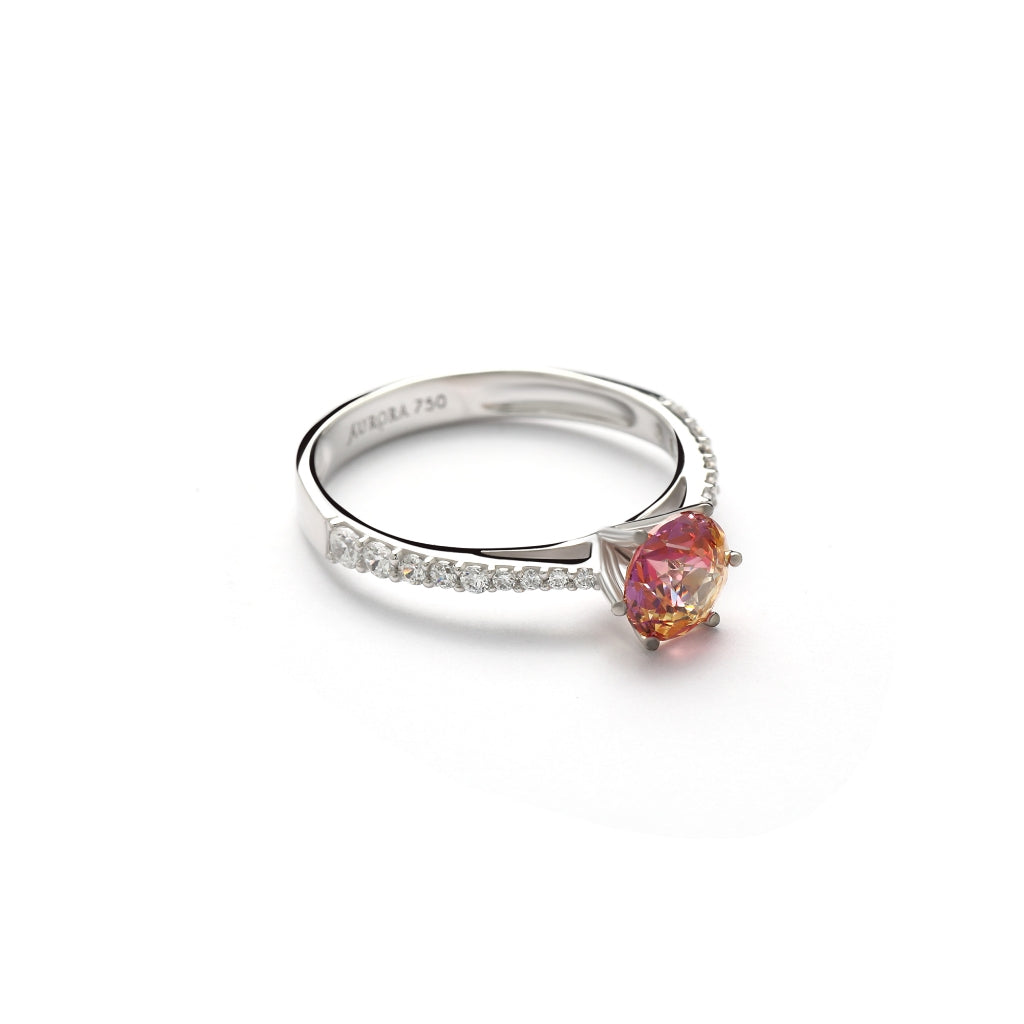 Aurora Cincin Emas 18K - Moonlight 01