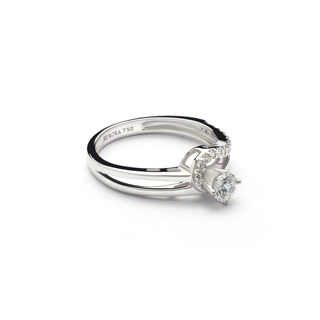 Aurora Cincin Emas 18K - Cherise 36