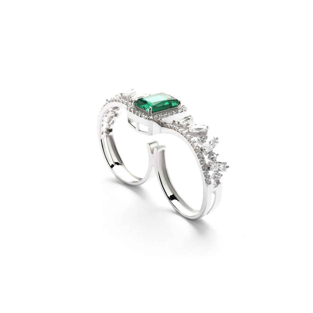 Aurora Cincin Emas 18K - Deandra 00002