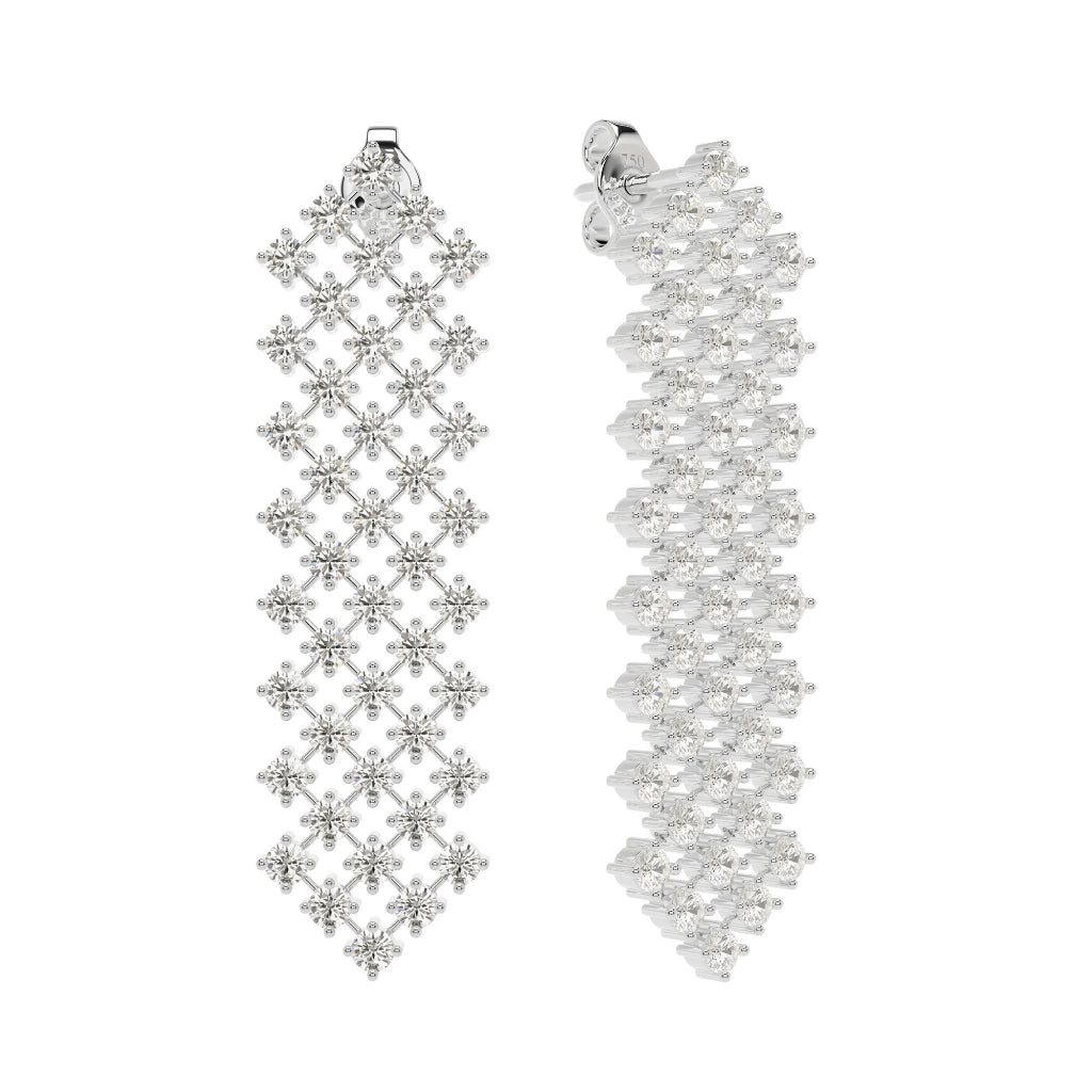 Aurora Anting Emas 18K - Elegance 001