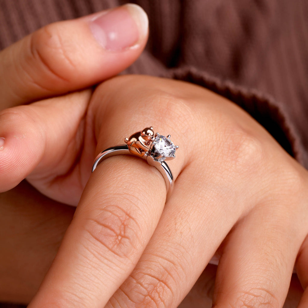 Aurora Cincin Emas 18K - New Anima 00003