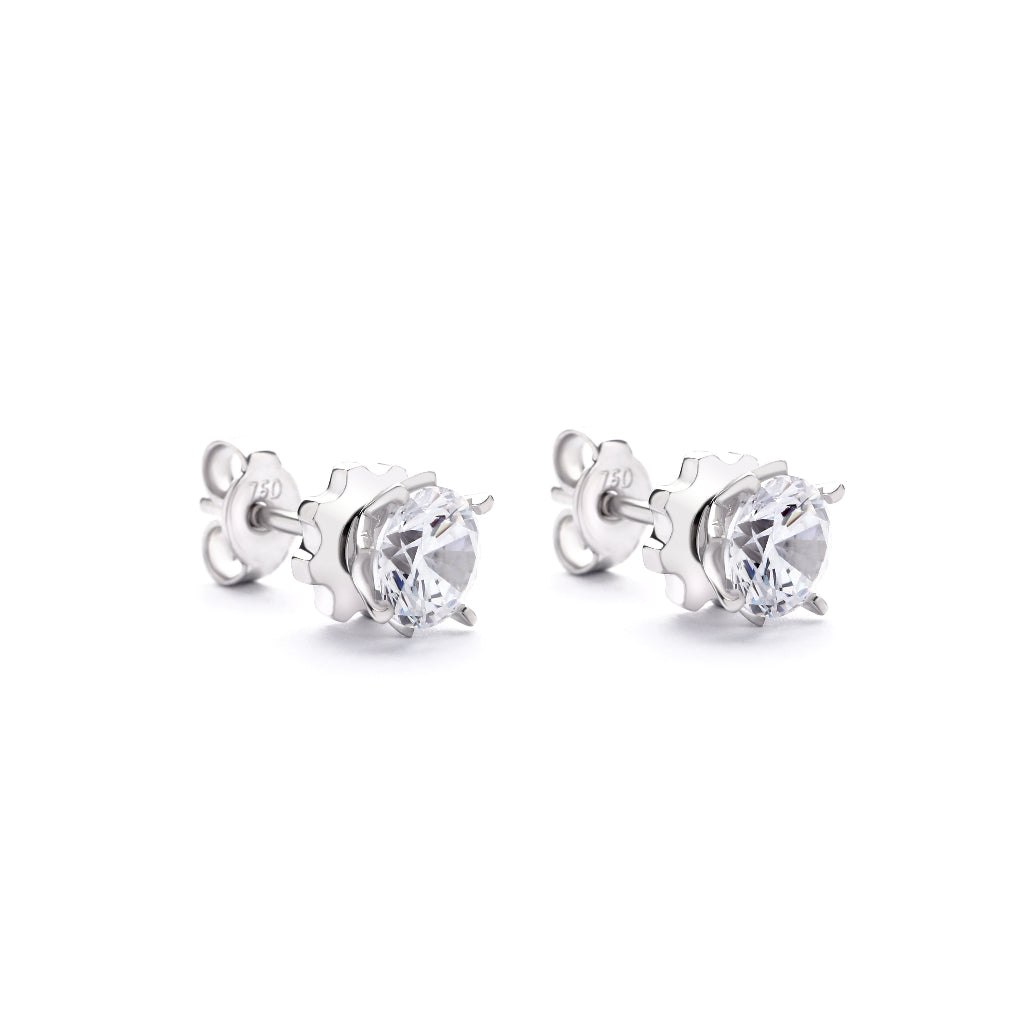 Aurora Anting Emas 18K - Elegance 002