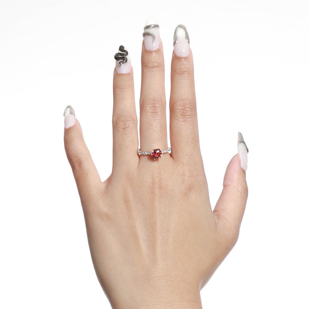 Aurora Cincin Emas 18K - Moonlight 01