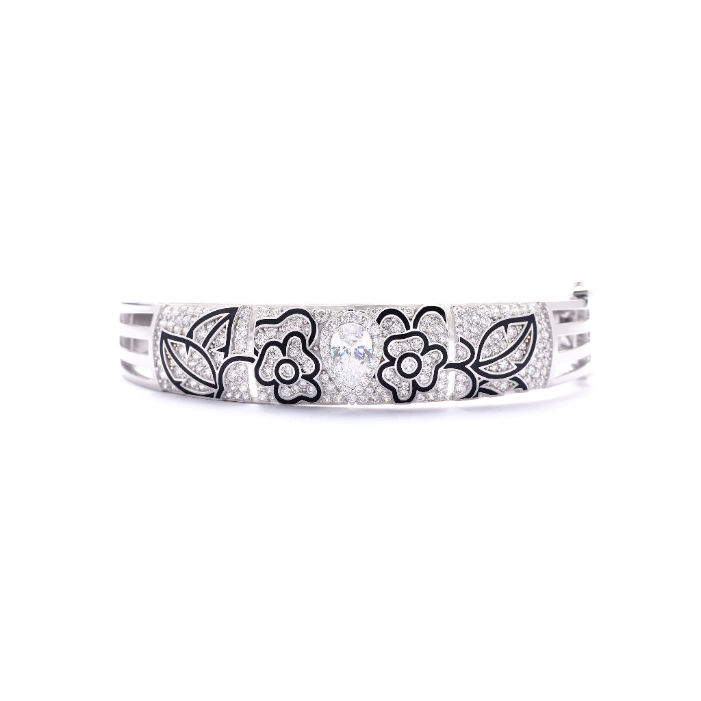 Aurora Gelang Emas 18K - Flower Tattoo 0003