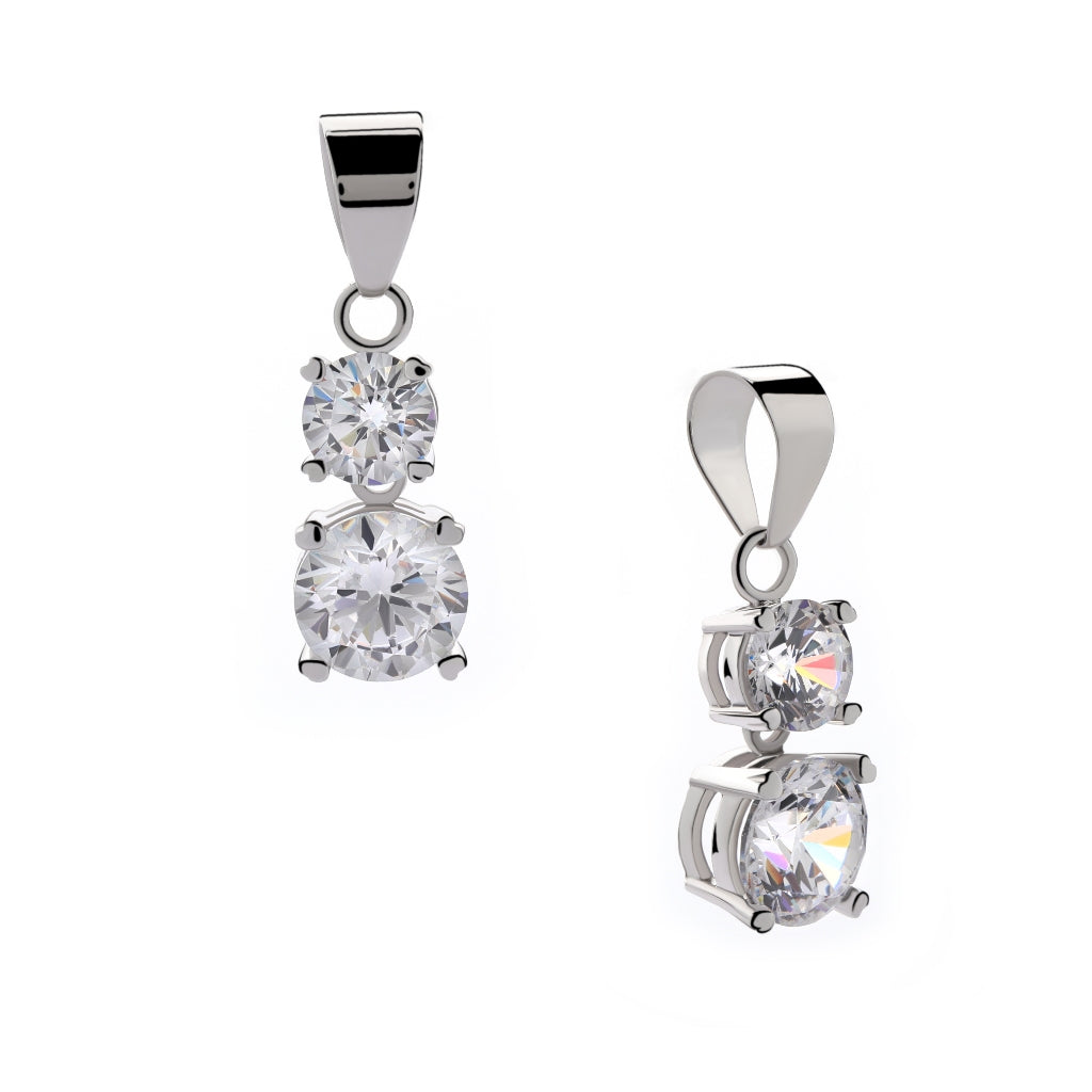 Aurora Liontin Emas 18K - Iris 0001