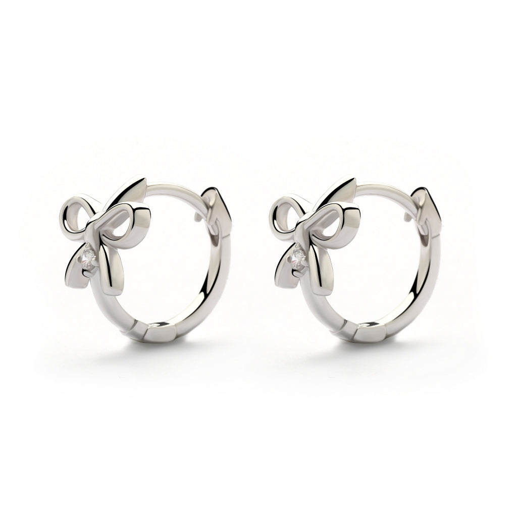 Aurora Gold - Anting Emas 18K - Shana Hoops Earring