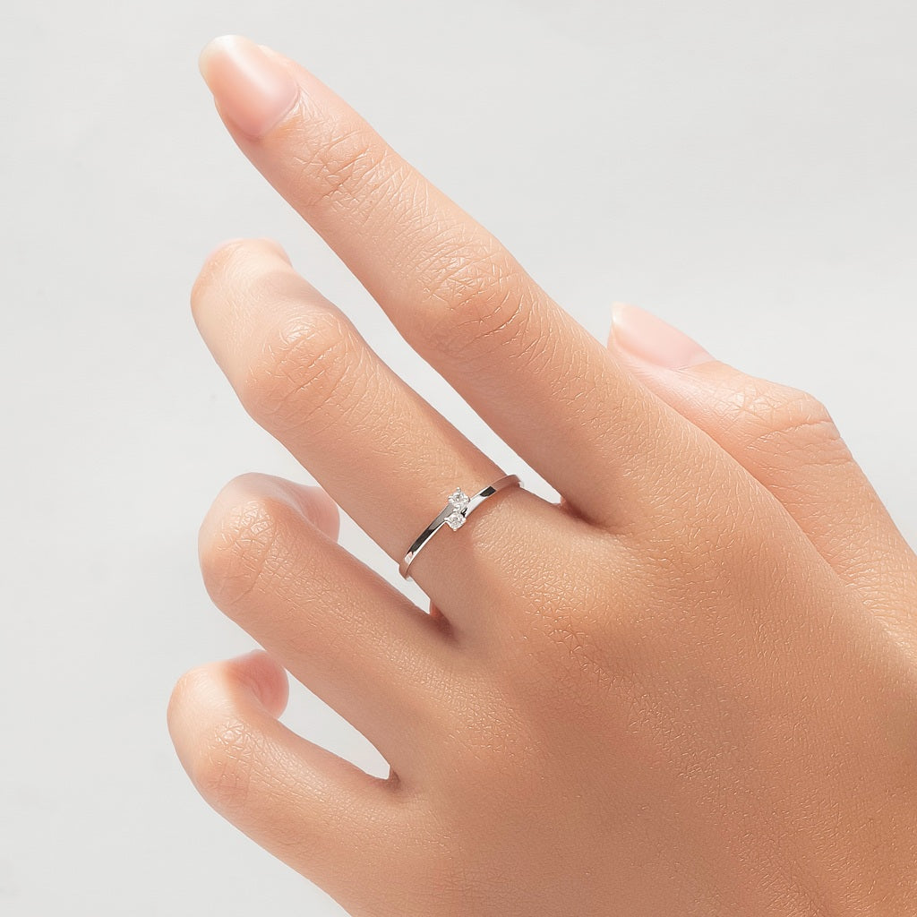 Aurora Gold - Cincin Emas 18K - Liona Ring