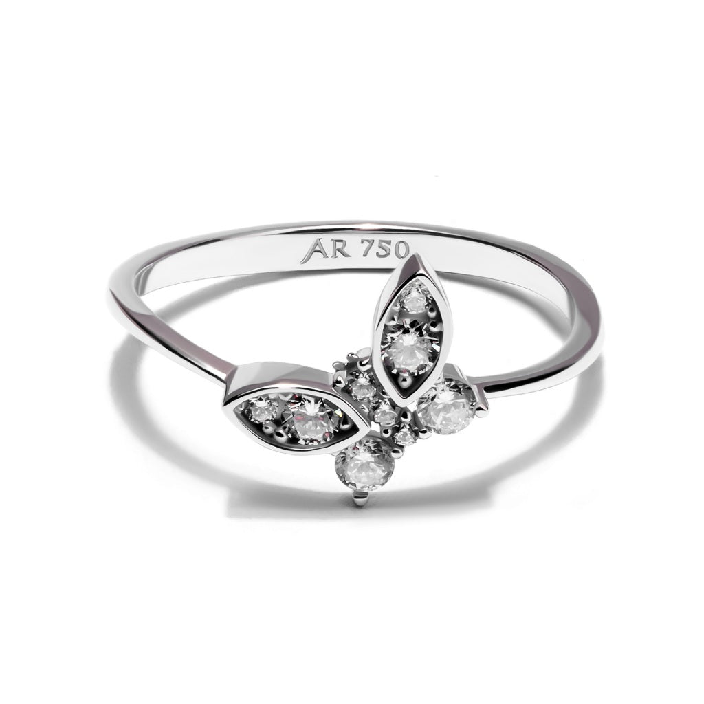 Aurora Gold - Cincin Emas 18K - Aria Ring