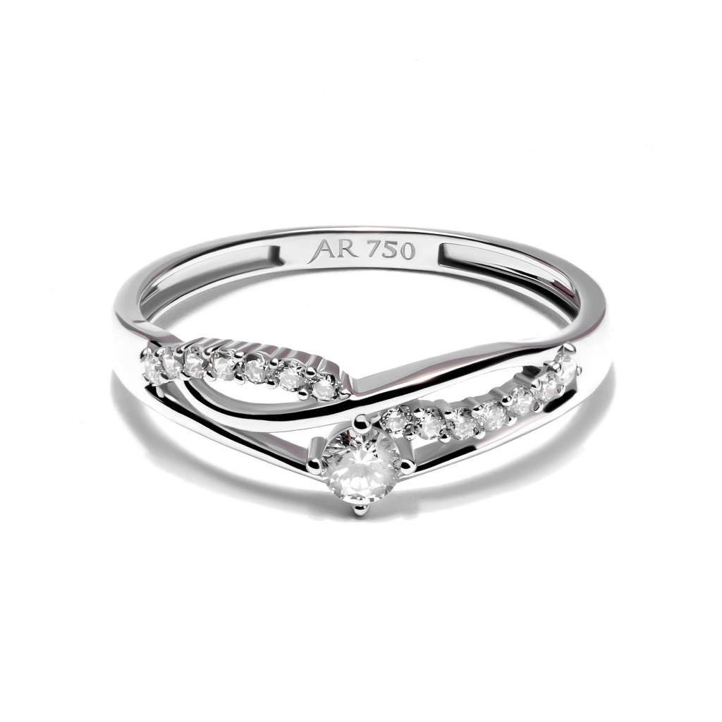 Aurora Gold - Cincin Emas 18K - Keith Ring