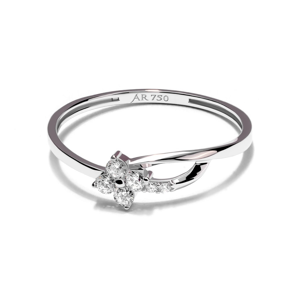 Aurora Gold - Cincin Emas 18K - Kalia Ring