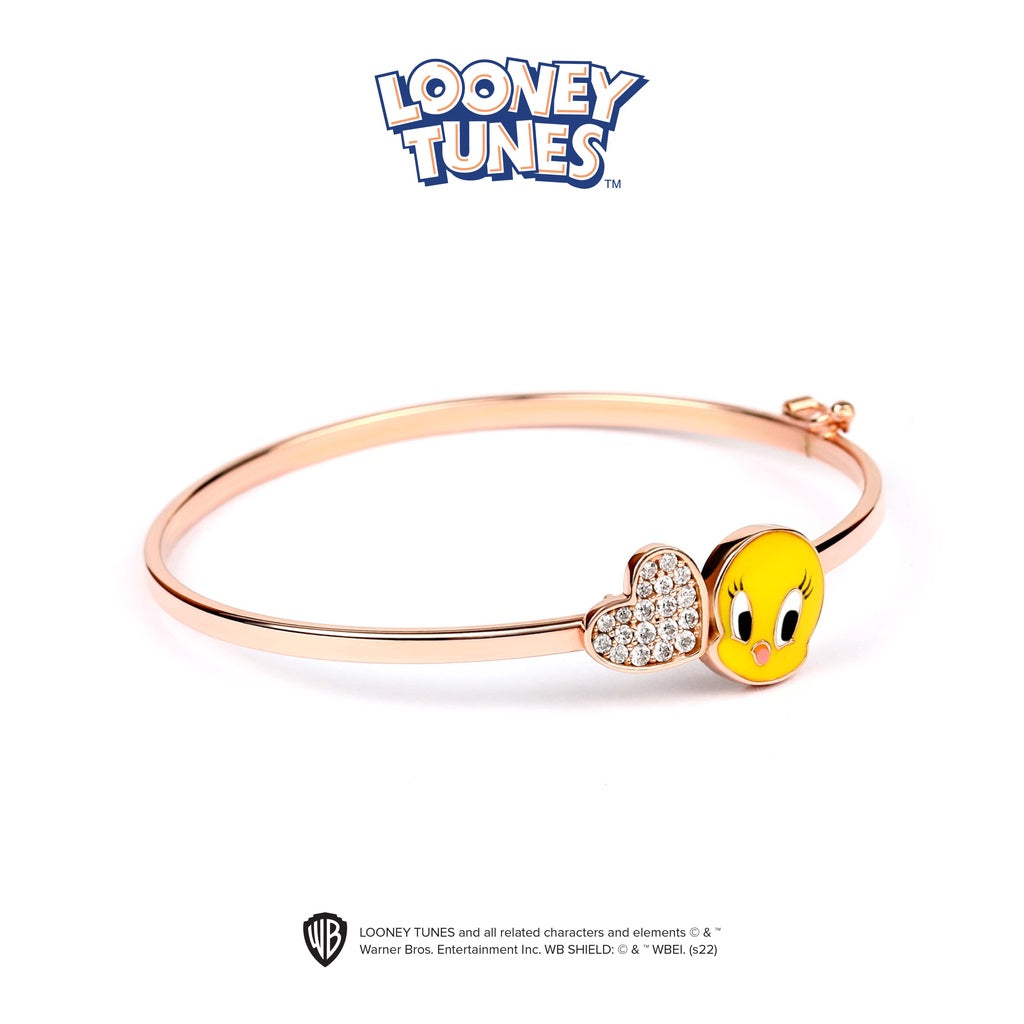 Aurora Gelang Emas Anak 18K - Looney Tunes 0001