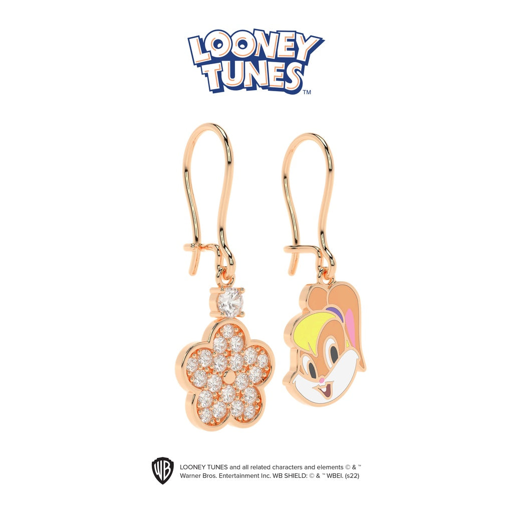 Aurora Anting Emas Anak 18K - Looney Tunes 08 Gold Earring