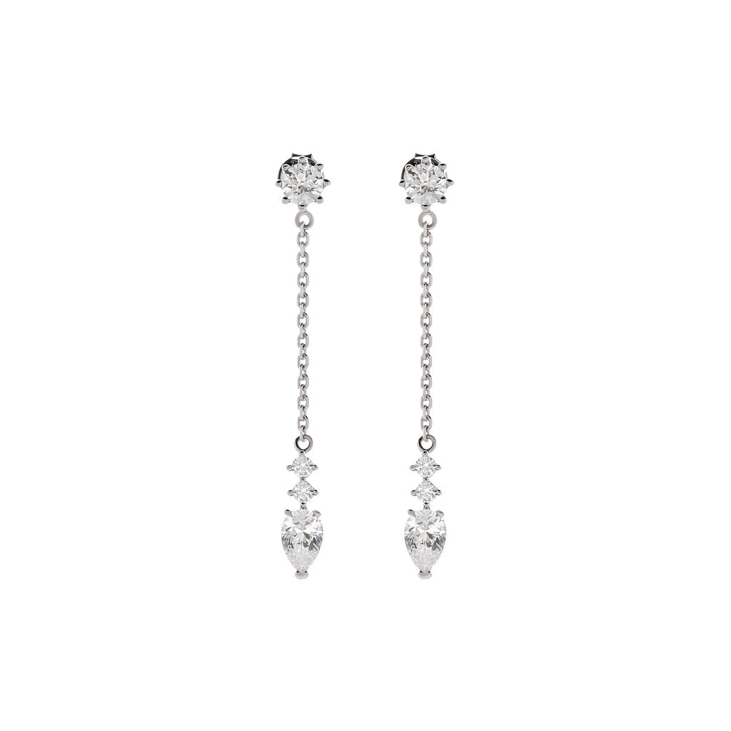 Aurora Anting Emas 18K - Fiorenza 1A