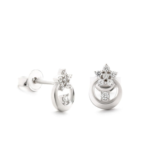 Load image 1 in gallery view. Aurora Anting Emas 18K - Natura 01