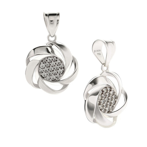 Load image 1 in gallery view. Aurora Liontin Emas 18K - Natura 09