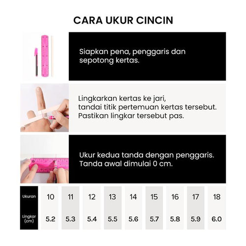 Load image 1 in gallery view. Aurora cincin emas 18K - Daisy 00002