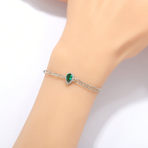 Load image 1 in gallery view. Aurora Gelang Emas18K - Emera 3