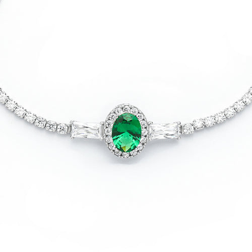 Load image 1 in gallery view. Aurora Gelang Emas18K - Emera 1