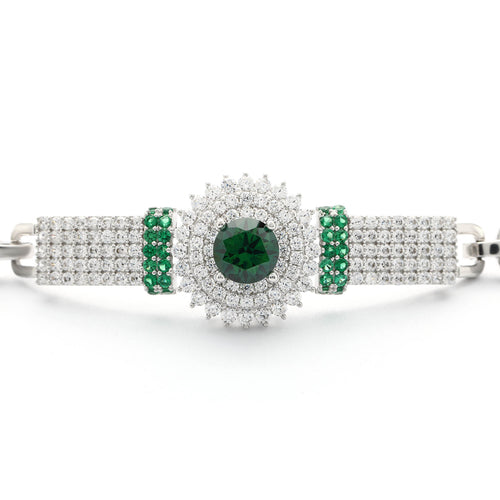 Load image 1 in gallery view. Aurora Gelang Rankai Emas18K - Emera 01