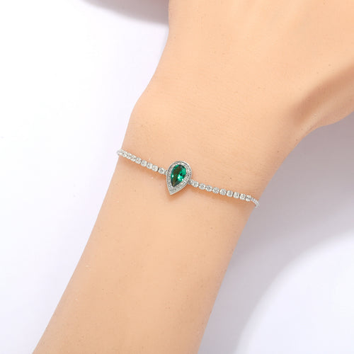 Load image 1 in gallery view. Aurora Gelang Emas18K - Emera 2