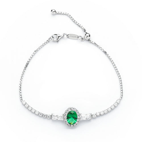 Load image 1 in gallery view. Aurora Gelang Emas18K - Emera 1