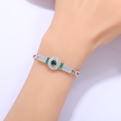 Load image 1 in gallery view. Aurora Gelang Rankai Emas18K - Emera 01