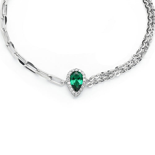 Load image 1 in gallery view. Aurora Gelang Emas18K - Emera 3