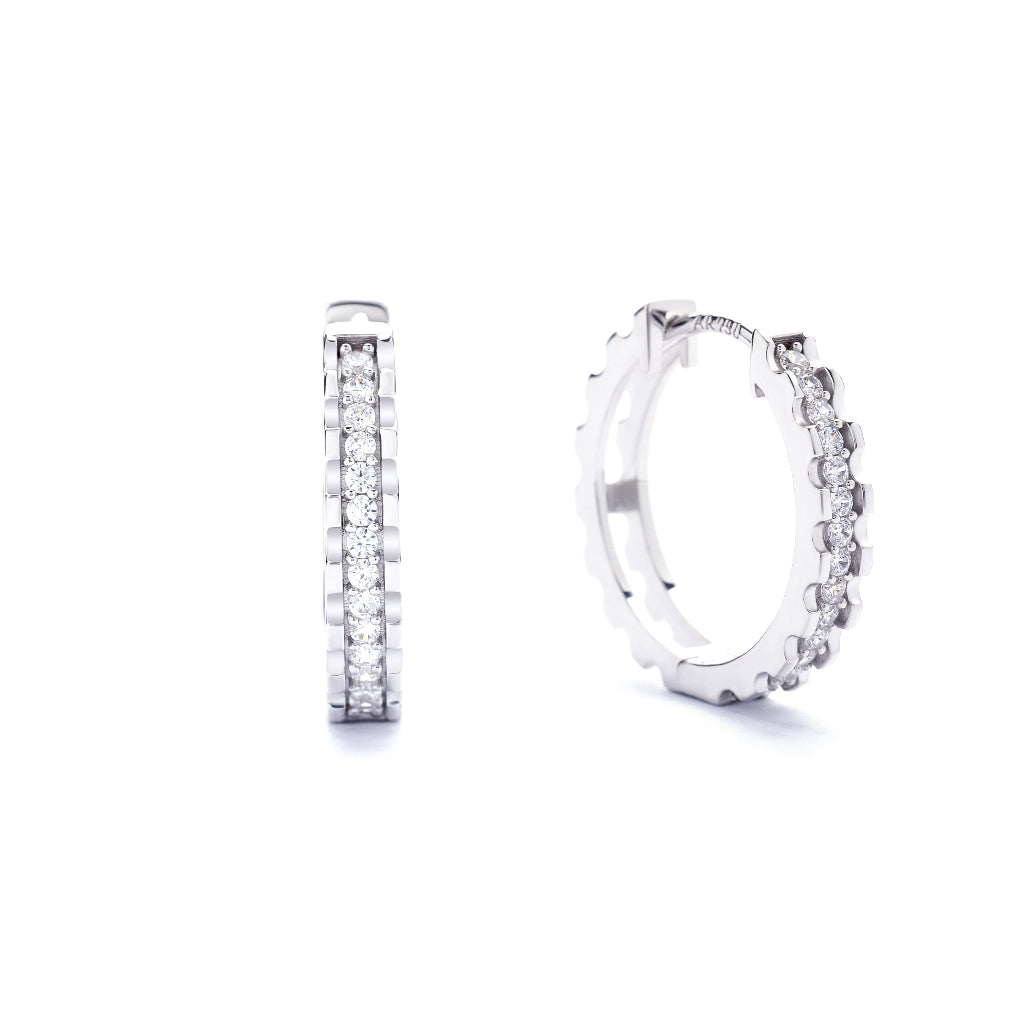 Aurora Anting Emas 18K - Elegance 003