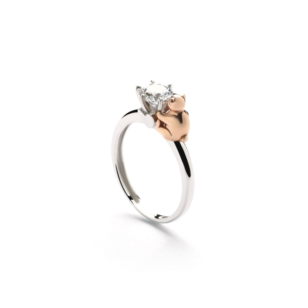 Aurora Cincin Emas 18K - New Anima 00003