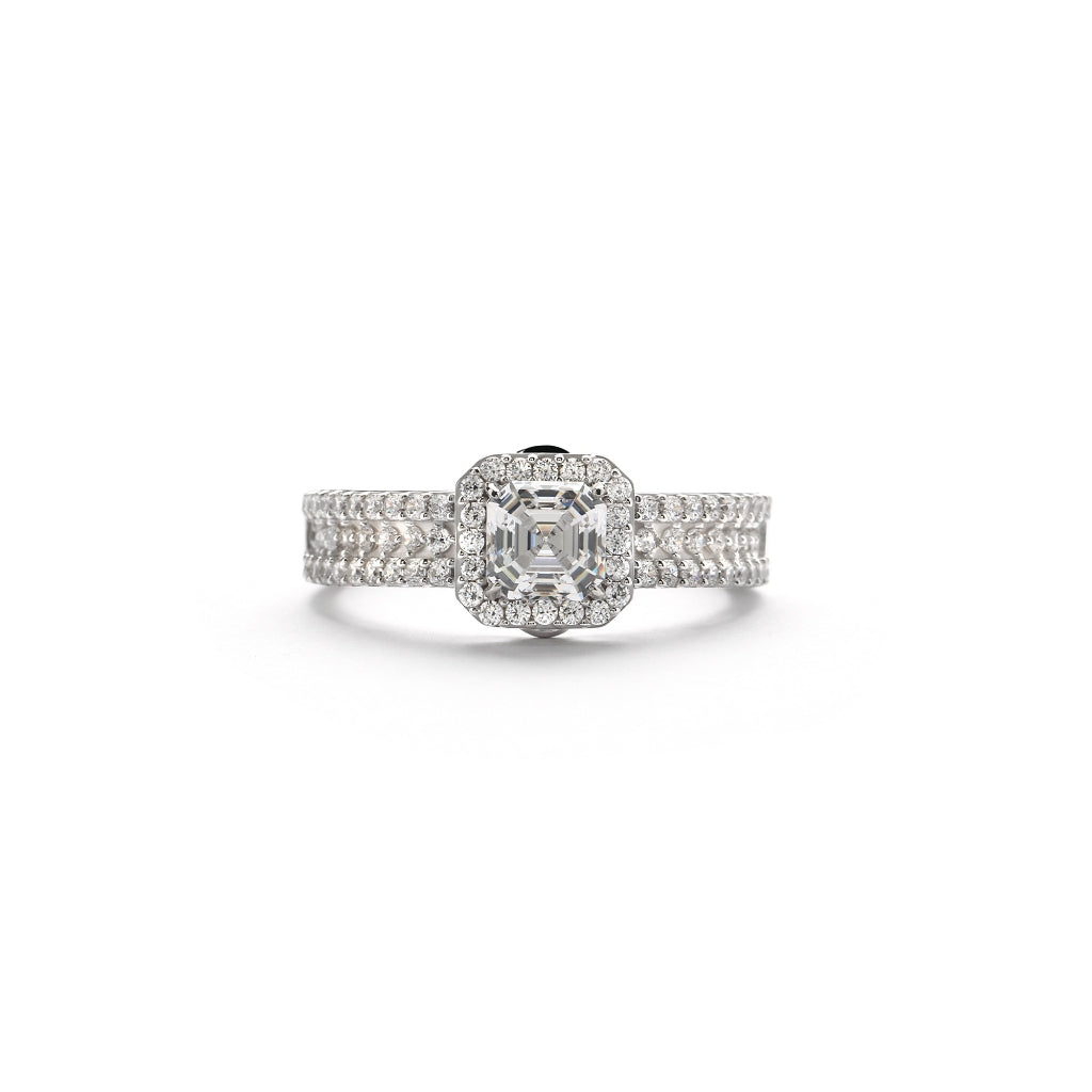 Aurora Cincin Emas 18K - Imperial Mozaic 00003