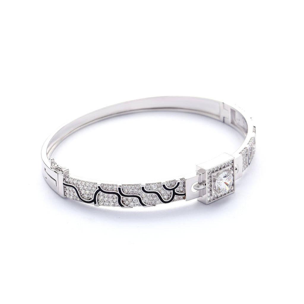 Aurora Gelang  Emas 18K - Flower Tattoo 0002