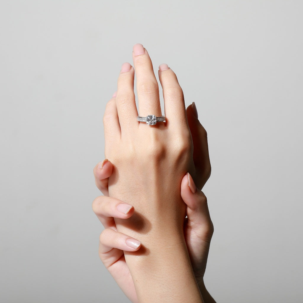 Aurora Cincin Emas 18K - Imperial Mozaic 00001