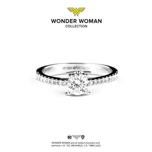 Load image 1 in gallery view. Aurora Cincin Emas 18K - Wonder Woman 00001