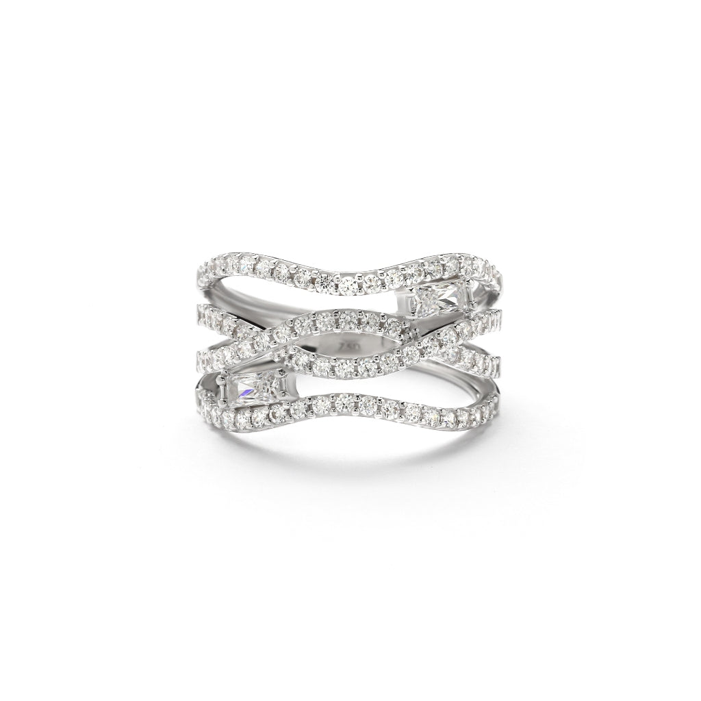 Aurora Cincin Emas 18K - Glaycia 01