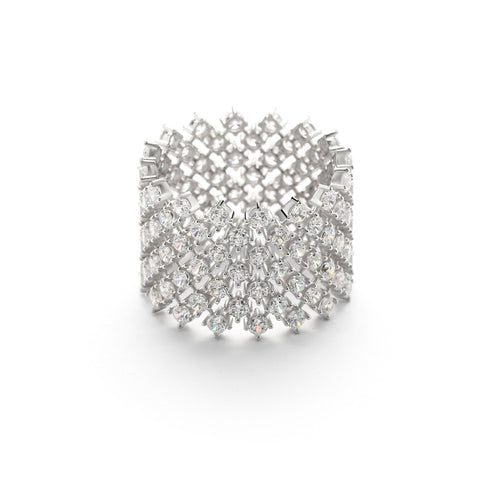 Load image 1 in gallery view. Aurora Cincin Emas 18K - Elegance 00003