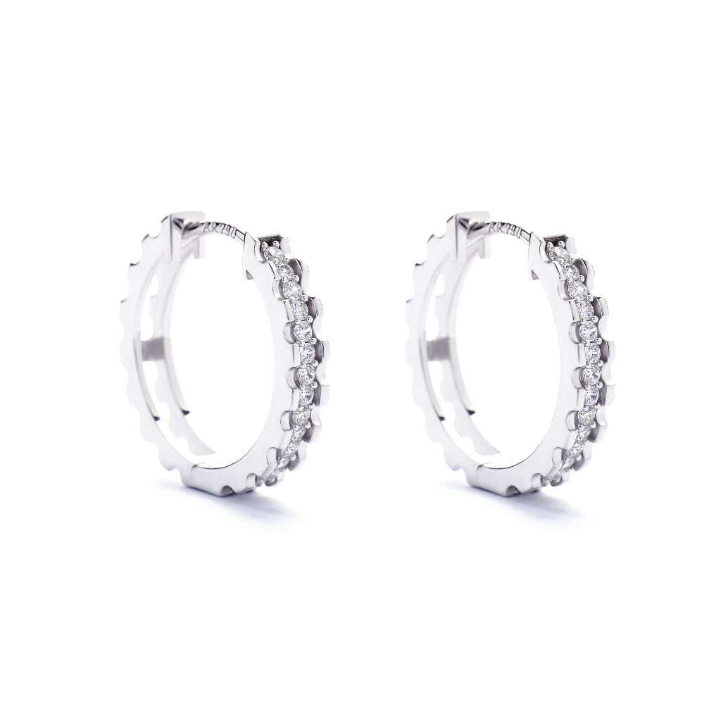 Aurora Anting Emas 18K - Elegance 003