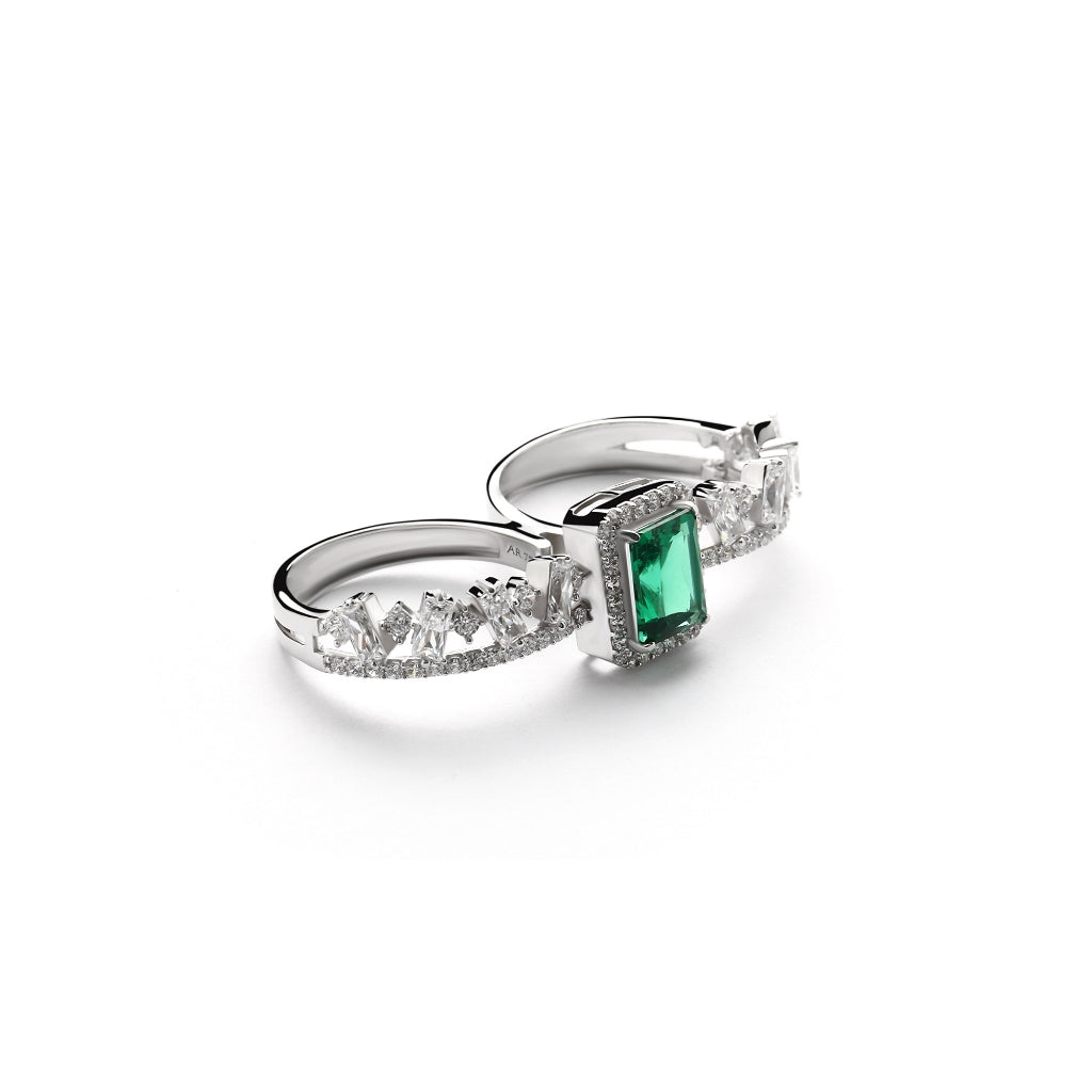 Aurora Cincin Emas 18K - Deandra 00002
