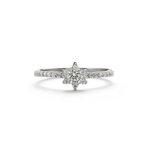 Load image 1 in gallery view. Aurora cincin emas 18K - Daisy 00004