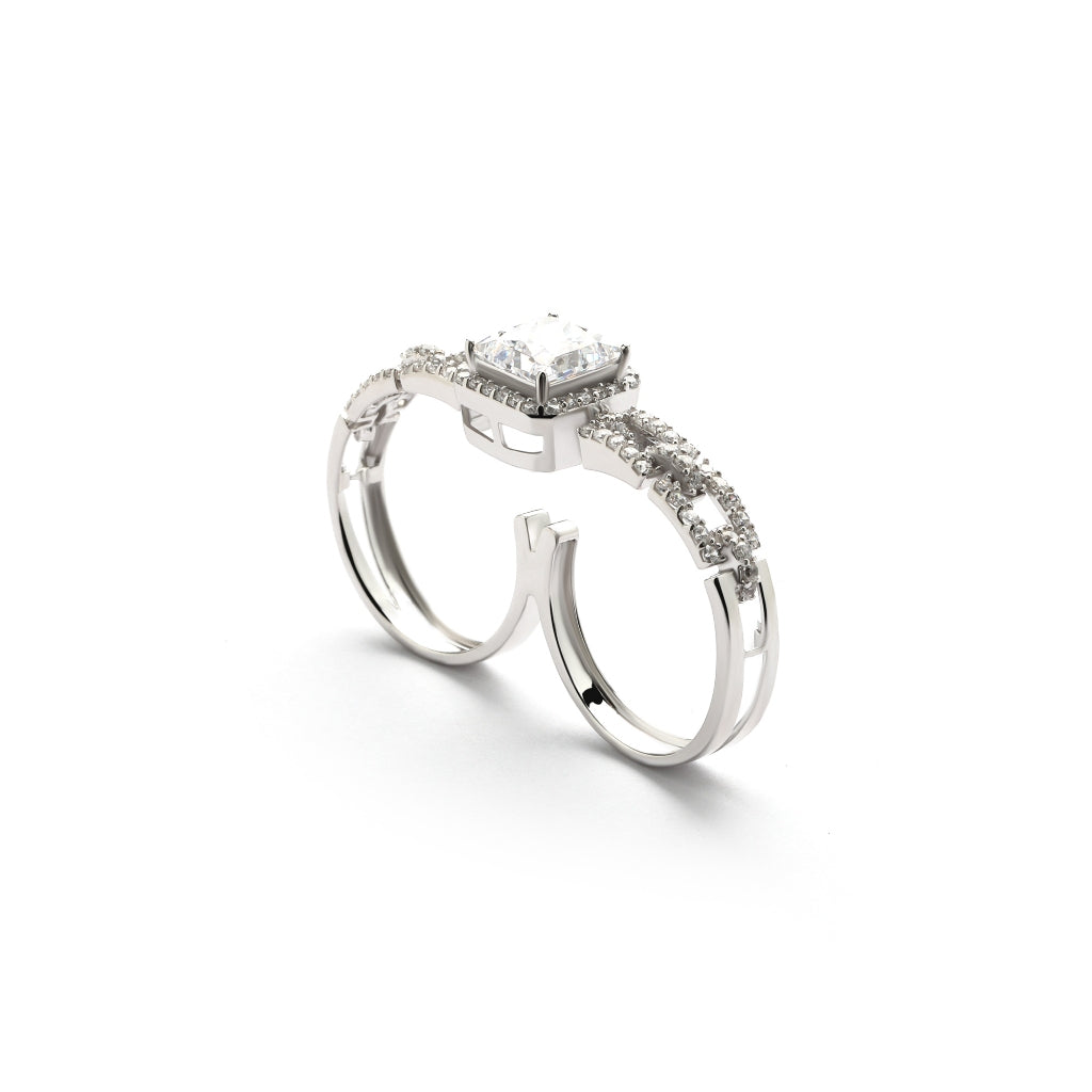Aurora Cincin Emas 18K - Deandra 00001