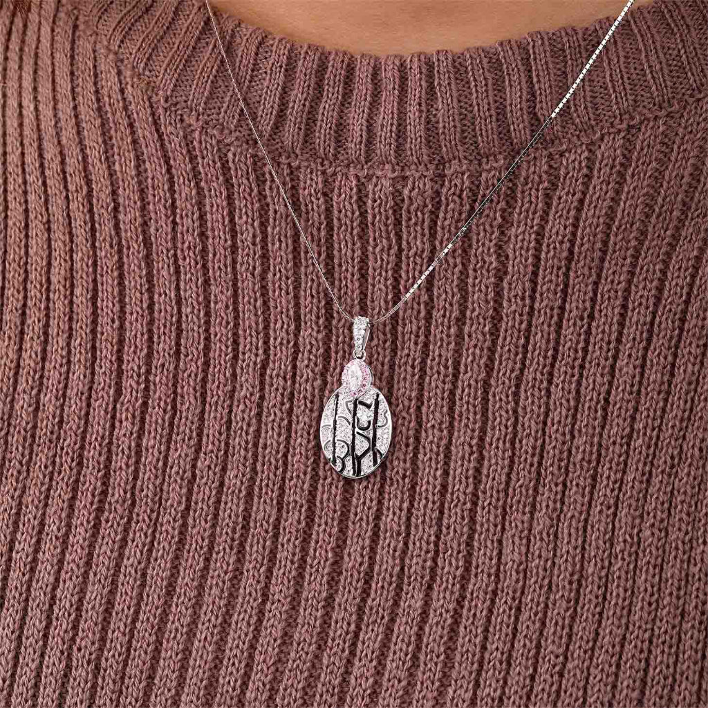 Aurora Liontin Emas 18K - Flower Tattoo 01