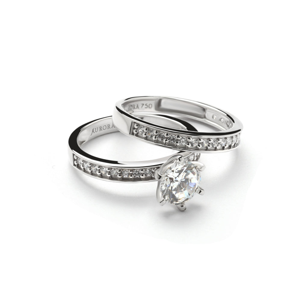 Aurora Cincin Emas 18K - Olivia 03