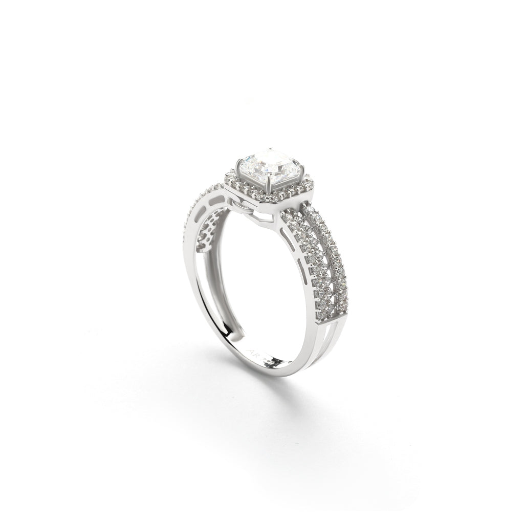 Aurora Cincin Emas 18K - Imperial Mozaic 00003