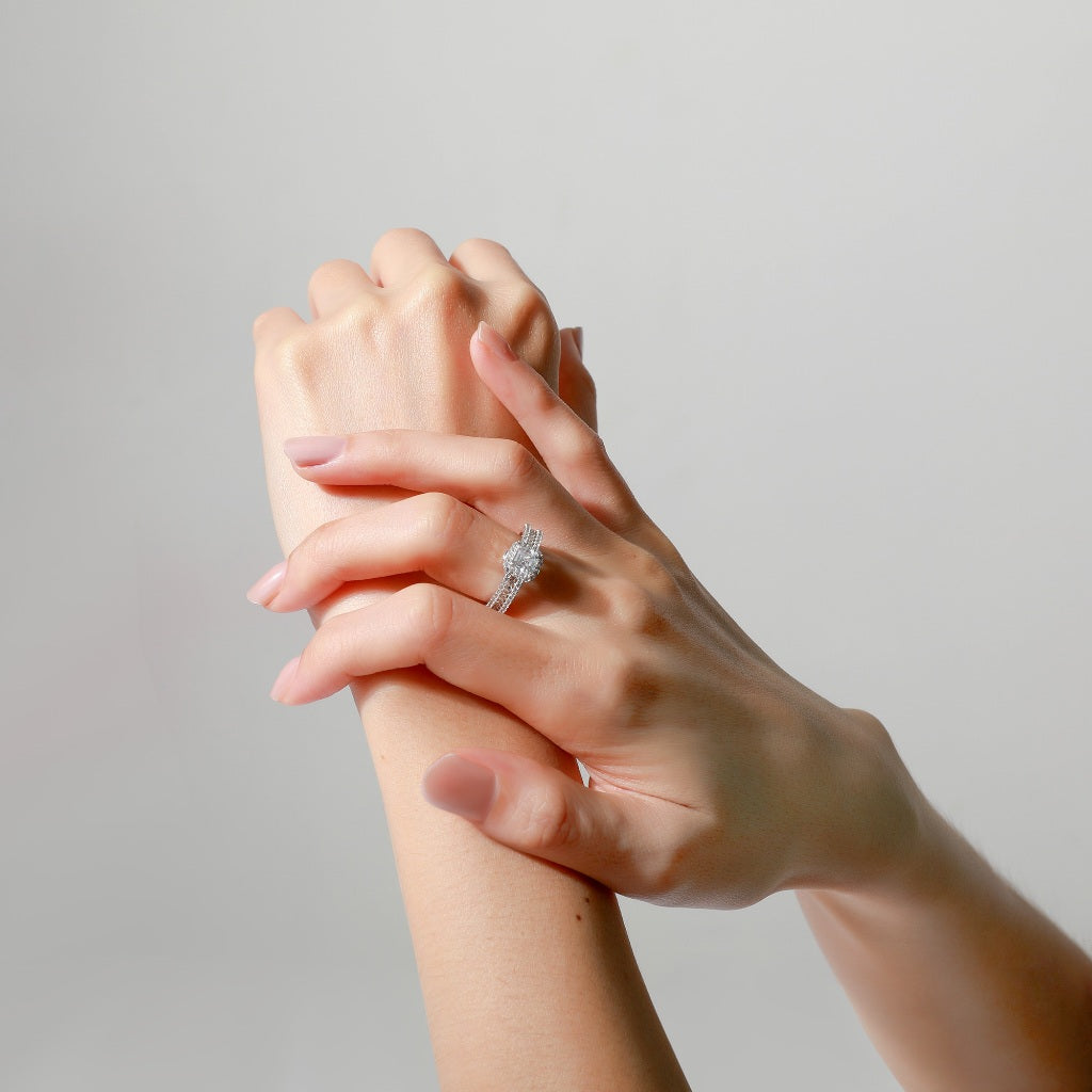 Aurora Cincin Emas 18K - Imperial Mozaic 00003