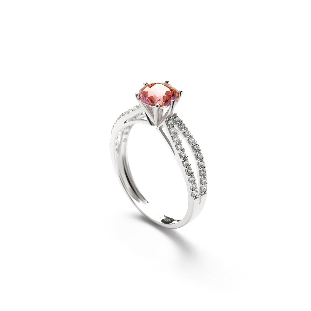 Aurora Cincin Emas 18K - Moonlight 02