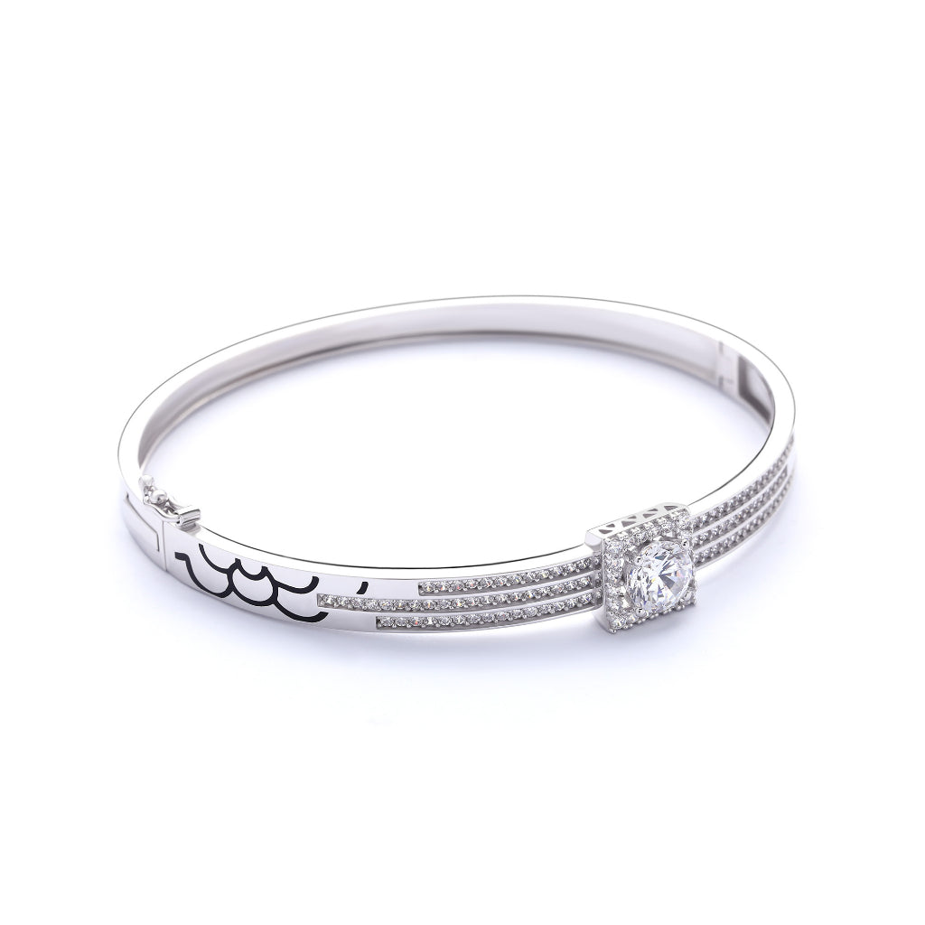 Aurora Gelang  Emas 18K - Flower Tattoo 0001