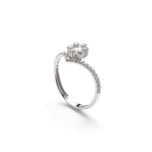 Load image 1 in gallery view. Aurora Cincin Emas 18K - Daisy 00005